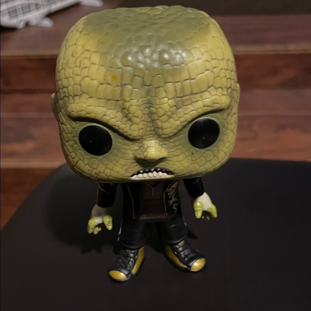 Funko Pop Croc Figure with Green and Black Design